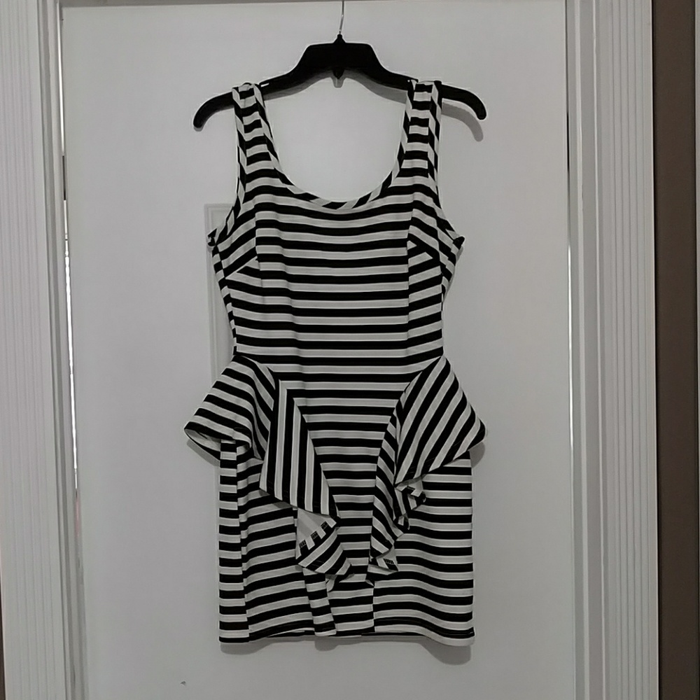 Peplum dress